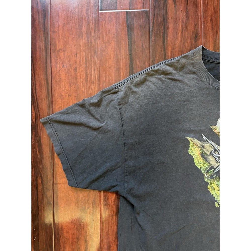 Vintage Ruff Ryders 'Smash Da West Coast' Tee Shirt 90s Hip Hop New York DMX 2XL - Picture 4 of 10